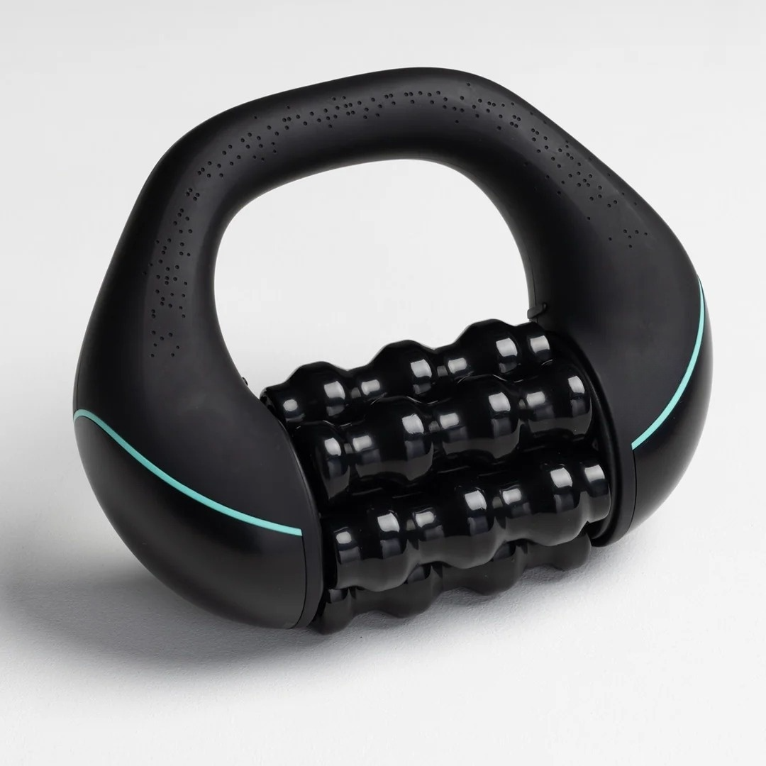 Mini masseur à percussion roulante – Massage complet du corps, récupération musculaire + Casque Bluetooth