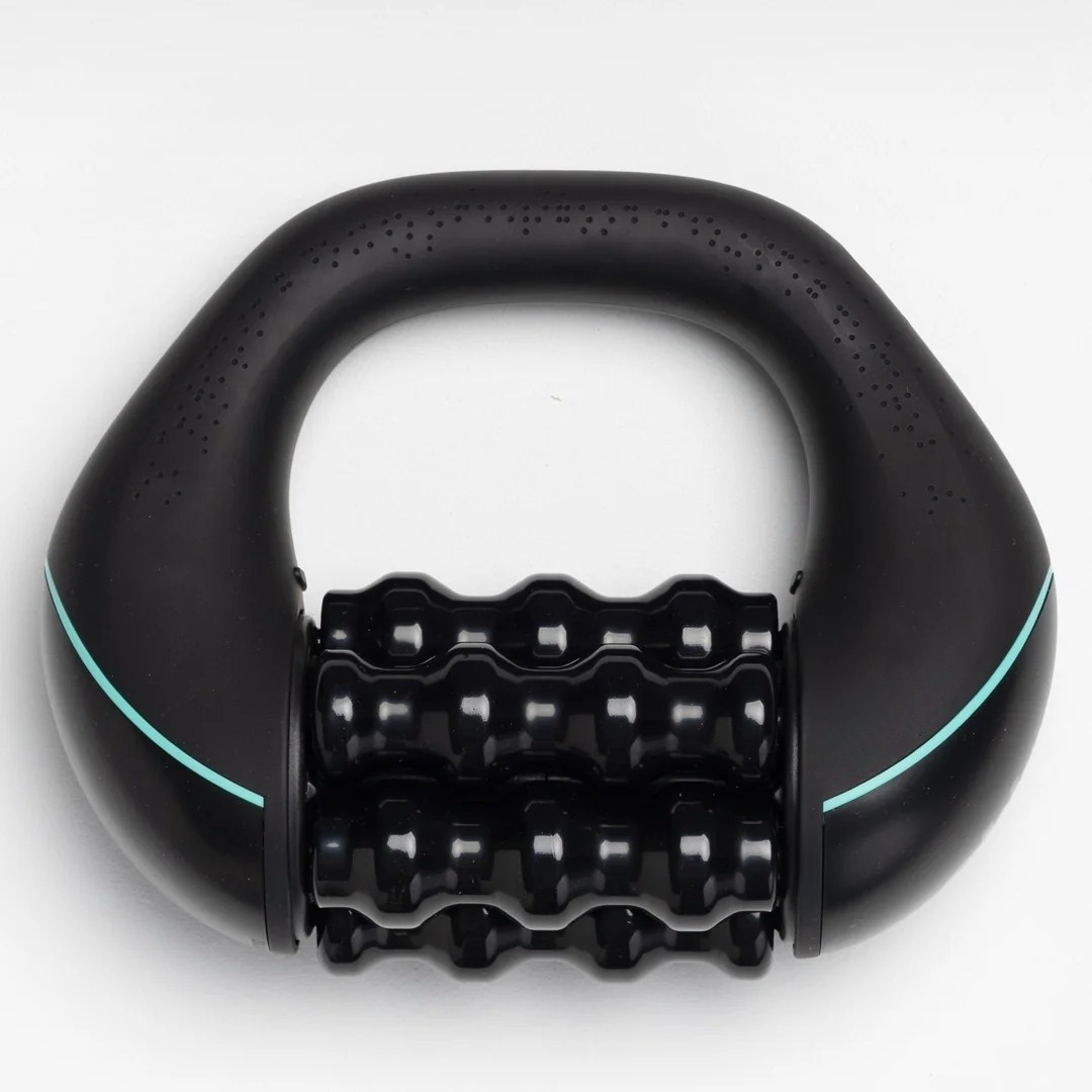 Mini masseur à percussion roulante – Massage complet du corps, récupération musculaire + Casque Bluetooth