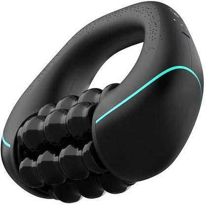 Mini masseur à percussion roulante – Massage complet du corps, récupération musculaire + Casque Bluetooth